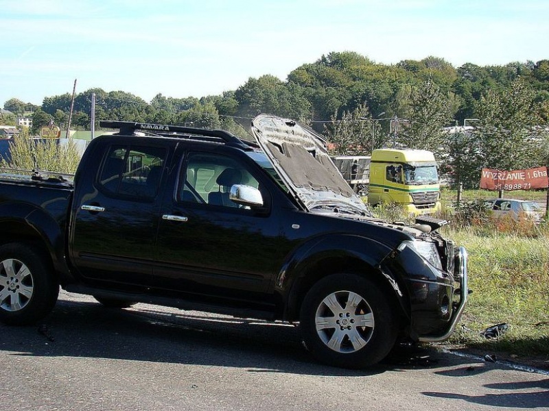 Zdjęcie w galerii na portalu naszwodzislaw.com: Poważny wypadek na ulicy Marklowickiej wiadomości z regionu