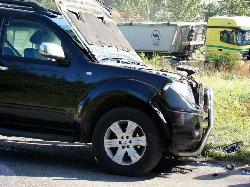 Zdjęcie w galerii na portalu naszwodzislaw.com: Poważny wypadek na ulicy Marklowickiej wiadomości z regionu