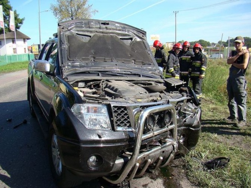 Zdjęcie w galerii na portalu naszwodzislaw.com: Poważny wypadek na ulicy Marklowickiej wiadomości z regionu