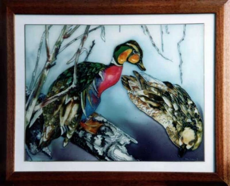 Zdjęcie w galerii na portalu naszwodzislaw.com: Na szkle malowane w Galerii pod Fikusem wiadomości z regionu