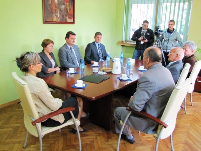 Zdjęcie w galerii na portalu naszwodzislaw.com: To będzie żywa współpraca wiadomości z regionu