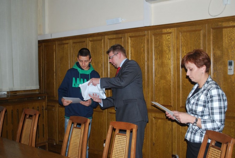 Zdjęcie w galerii na portalu naszwodzislaw.com: Wodzisławscy uczniowie wśród laureatów wiadomości z regionu