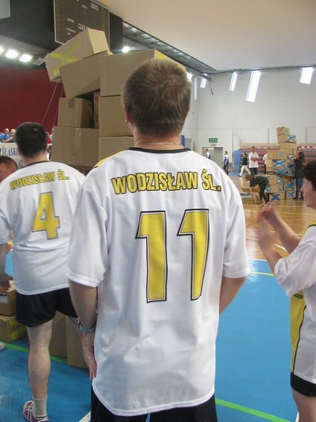 Zdjęcie w galerii na portalu naszwodzislaw.com: Niepełnosprawni walczyli o laury wiadomości z regionu