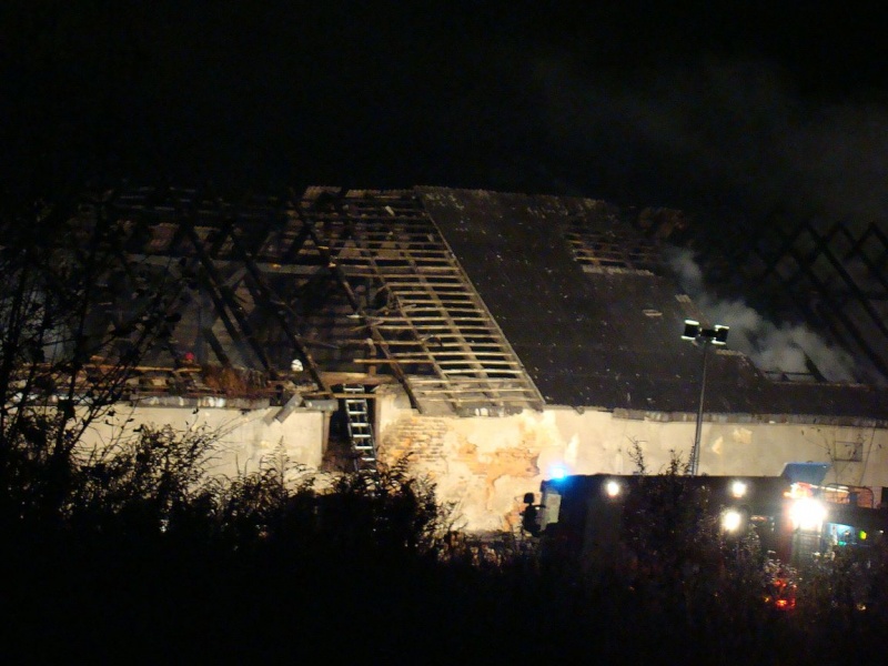 Zdjęcie w galerii na portalu naszwodzislaw.com: Wielki pożar w Krzyżkowicach wiadomości z regionu