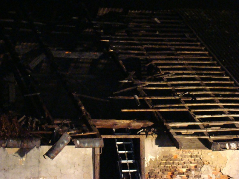 Zdjęcie w galerii na portalu naszwodzislaw.com: Wielki pożar w Krzyżkowicach wiadomości z regionu