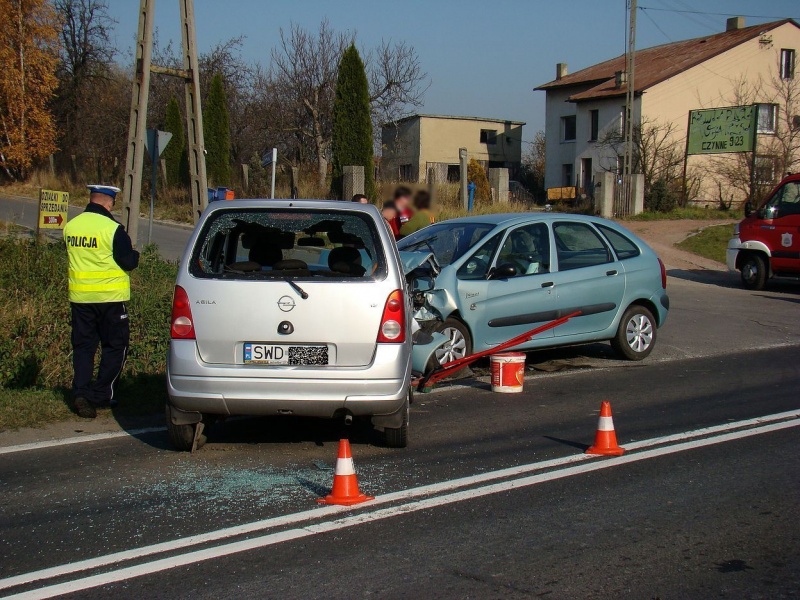 Zdjęcie w galerii na portalu naszwodzislaw.com: Czołówka w Gorzycach wiadomości z regionu
