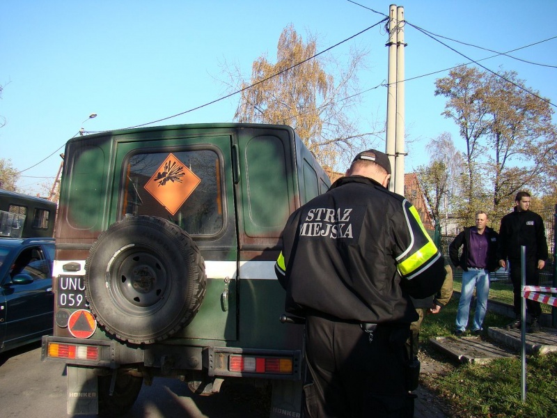 Zdjęcie w galerii na portalu naszwodzislaw.com: Osiem granatów przy KWK Marcel wiadomości z regionu