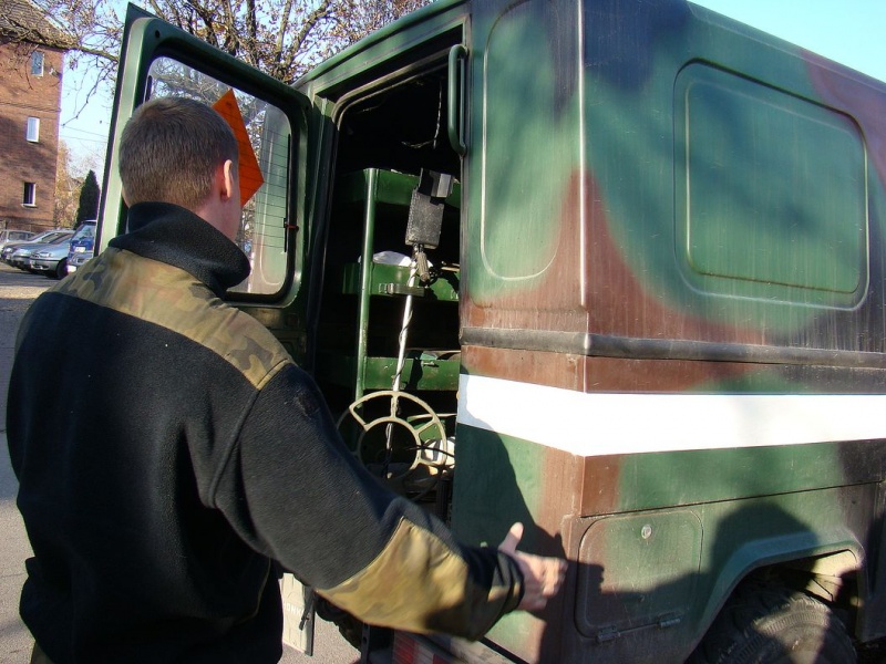 Zdjęcie w galerii na portalu naszwodzislaw.com: Osiem granatów przy KWK Marcel wiadomości z regionu