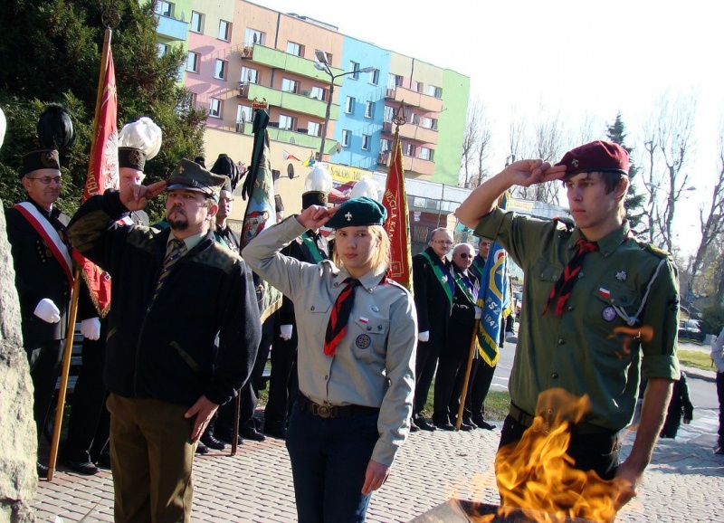 Zdjęcie w galerii na portalu naszwodzislaw.com: Pszów obchodzi Święto Niepodległości wiadomości z regionu