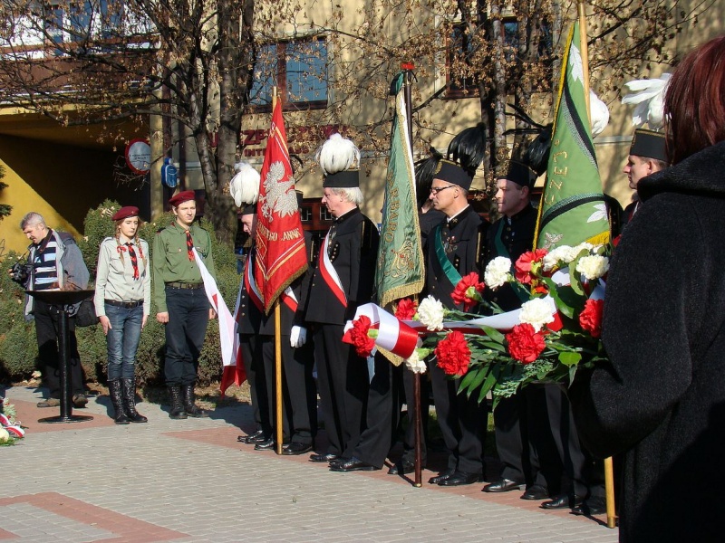 Zdjęcie w galerii na portalu naszwodzislaw.com: Pszów obchodzi Święto Niepodległości wiadomości z regionu