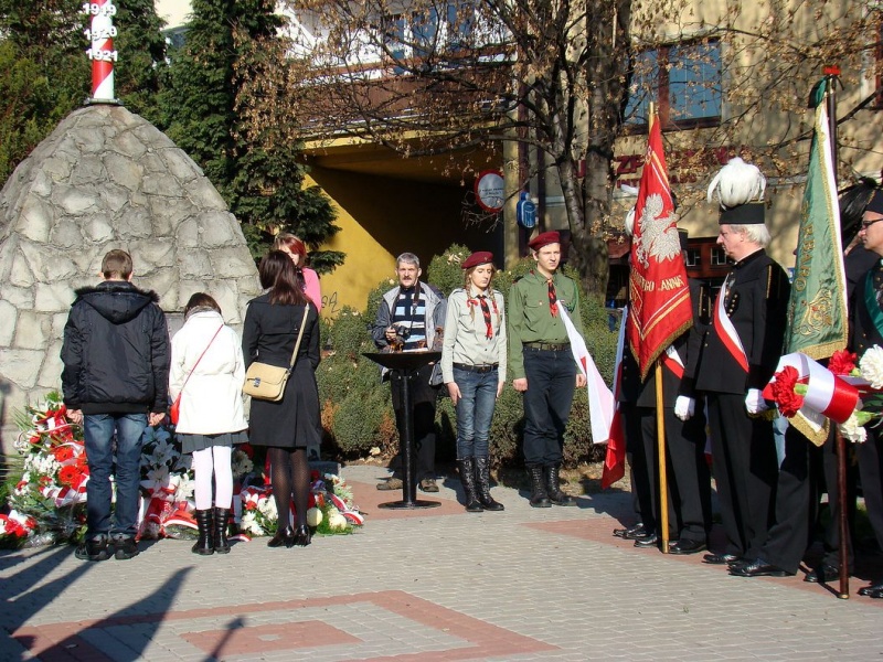 Zdjęcie w galerii na portalu naszwodzislaw.com: Pszów obchodzi Święto Niepodległości wiadomości z regionu