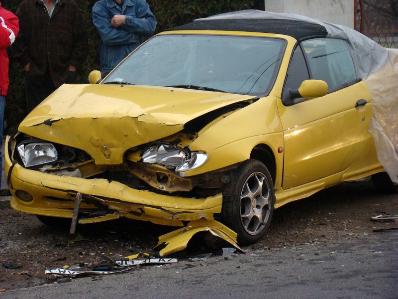 Zdjęcie w galerii na portalu naszwodzislaw.com: Zmęczony zasnął za kierownicą wiadomości z regionu