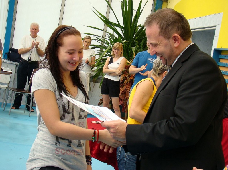 Zdjęcie w galerii na portalu naszwodzislaw.com: Walczyli w wodzie o puchar starosty wiadomości z regionu