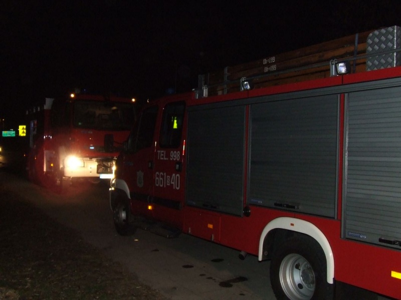 Zdjęcie w galerii na portalu naszwodzislaw.com: Paliła się piwnica domu w Zawadzie wiadomości z regionu