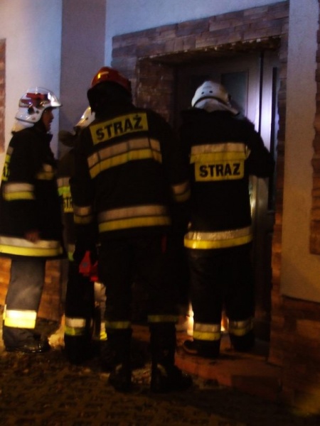 Zdjęcie w galerii na portalu naszwodzislaw.com: Paliła się piwnica domu w Zawadzie wiadomości z regionu