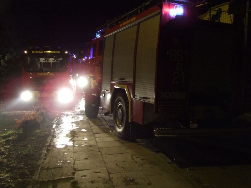Zdjęcie w galerii na portalu naszwodzislaw.com: Paliła się piwnica domu w Zawadzie wiadomości z regionu