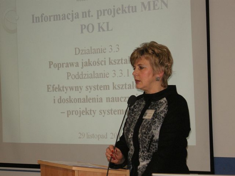 Zdjęcie w galerii na portalu naszwodzislaw.com: Dyskutowali o doskonaleniu nauczycieli wiadomości z regionu