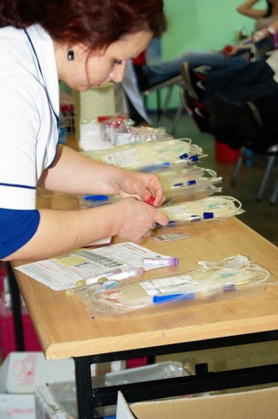 Zdjęcie w galerii na portalu naszwodzislaw.com: Uczniowie podarowali swoją krew wiadomości z regionu