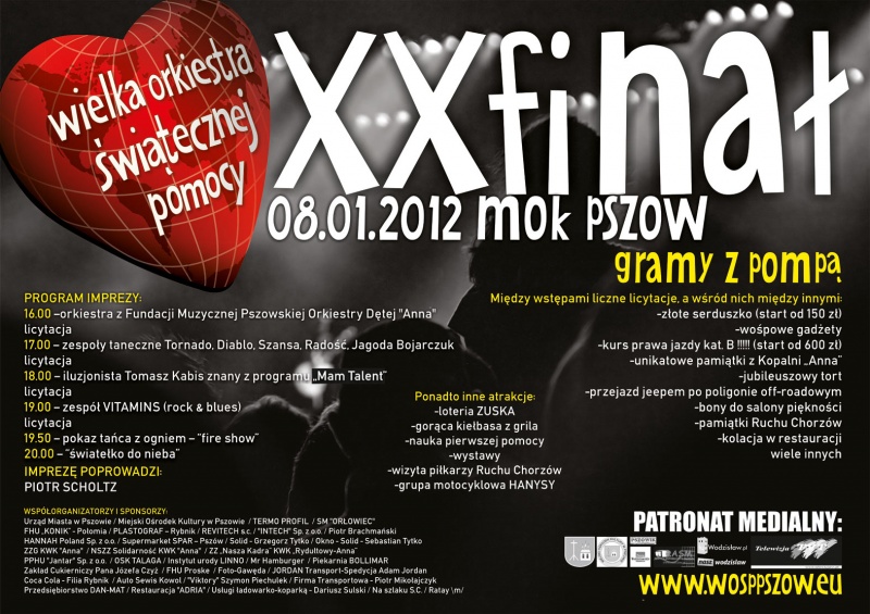 Zdjęcie w galerii na portalu naszwodzislaw.com: Program WOŚP w Pszowie wiadomości z regionu