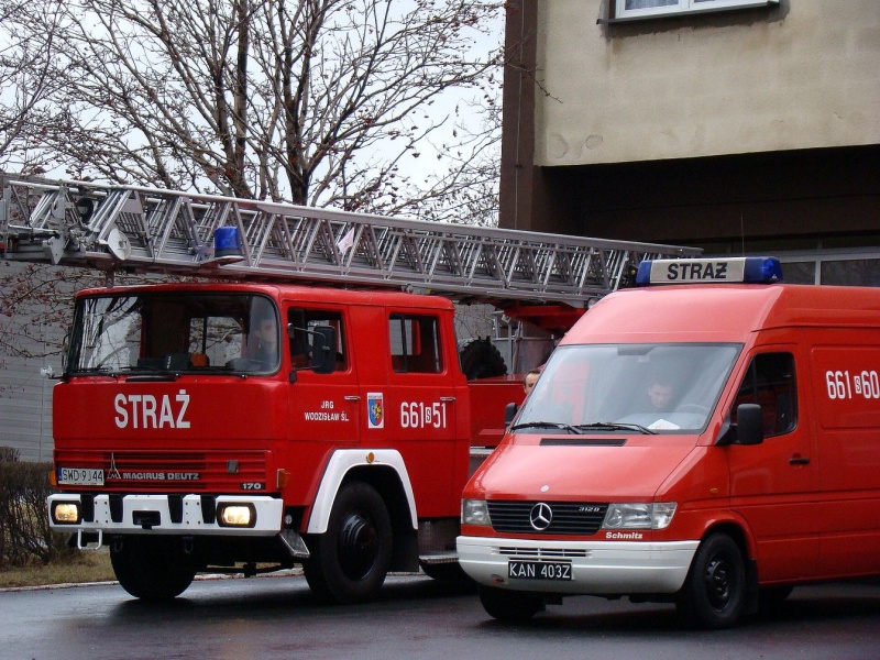 Zdjęcie w galerii na portalu naszwodzislaw.com: W samo południe zawyły syreny wiadomości z regionu