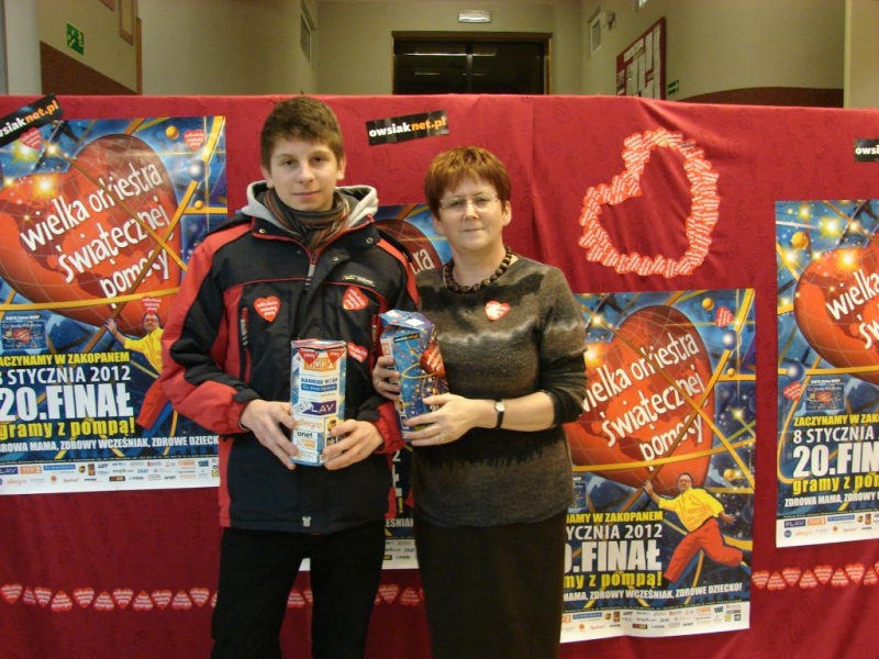 Zdjęcie w galerii na portalu naszwodzislaw.com: Czyżowicki sztab zebrał prawie 13 tys. zł wiadomości z regionu