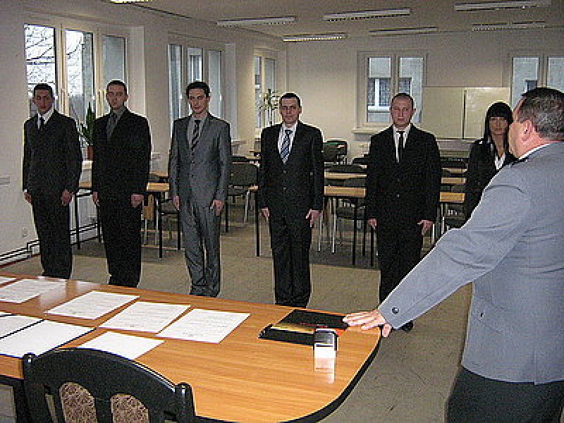 Zdjęcie w galerii na portalu naszwodzislaw.com: Nowi ludzie szeryfa wiadomości z regionu