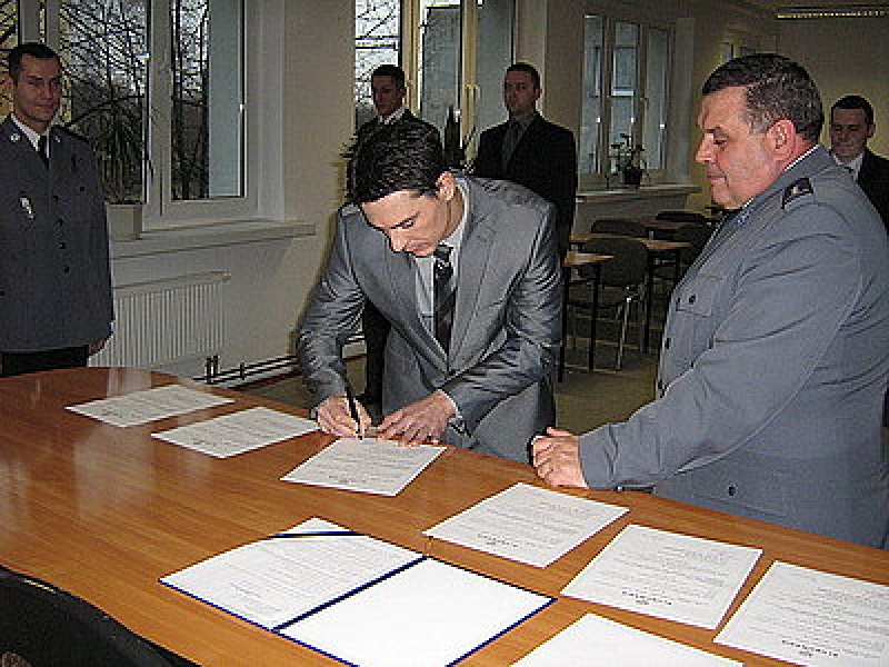 Zdjęcie w galerii na portalu naszwodzislaw.com: Nowi ludzie szeryfa wiadomości z regionu