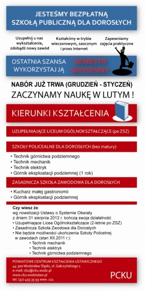 Zdjęcie w galerii na portalu naszwodzislaw.com: Ostatni dzwonek na bezpłatną naukę wiadomości z regionu