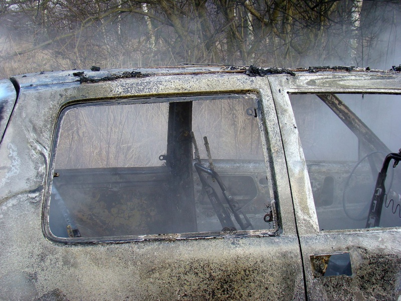 Zdjęcie w galerii na portalu naszwodzislaw.com: Cinquacento doszczętnie spłonęło wiadomości z regionu