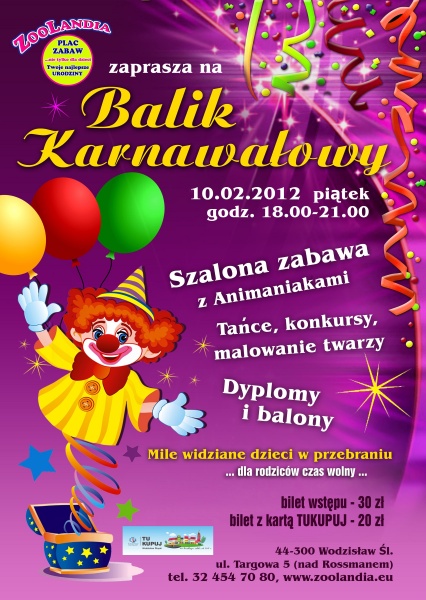 Zdjęcie w galerii na portalu naszwodzislaw.com: Balik karnawałowy dla dzieci wiadomości z regionu