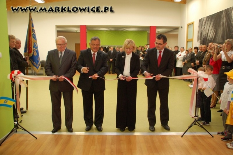 Zdjęcie w galerii na portalu naszwodzislaw.com: Otwarcie nowego budynku przedszkola wiadomości z regionu
