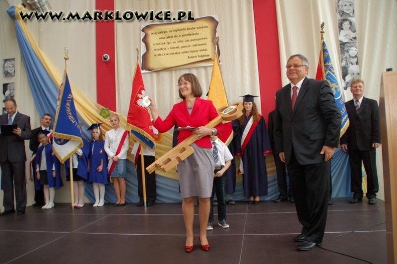 Zdjęcie w galerii na portalu naszwodzislaw.com: Otwarcie nowego budynku przedszkola wiadomości z regionu