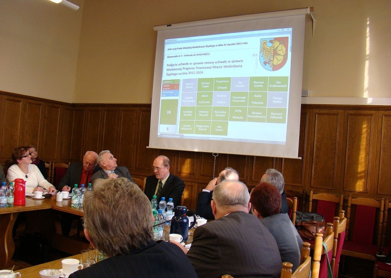 Zdjęcie w galerii na portalu naszwodzislaw.com: Maszynka do głosowania miała premierę wiadomości z regionu