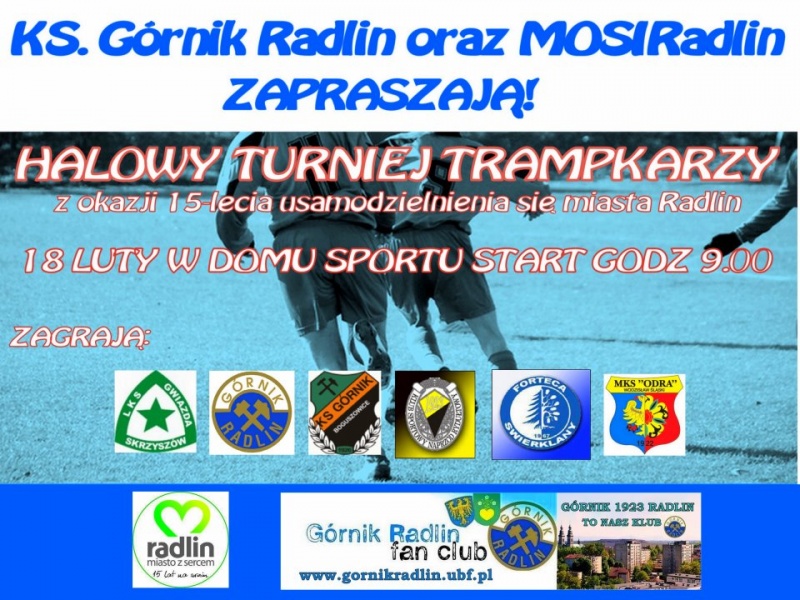 Zdjęcie w galerii na portalu naszwodzislaw.com: KS Górnik Radlin zaprasza na turniej wiadomości z regionu