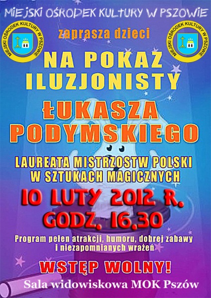 Zdjęcie w galerii na portalu naszwodzislaw.com: Spotkanie z iluzjonistą wiadomości z regionu