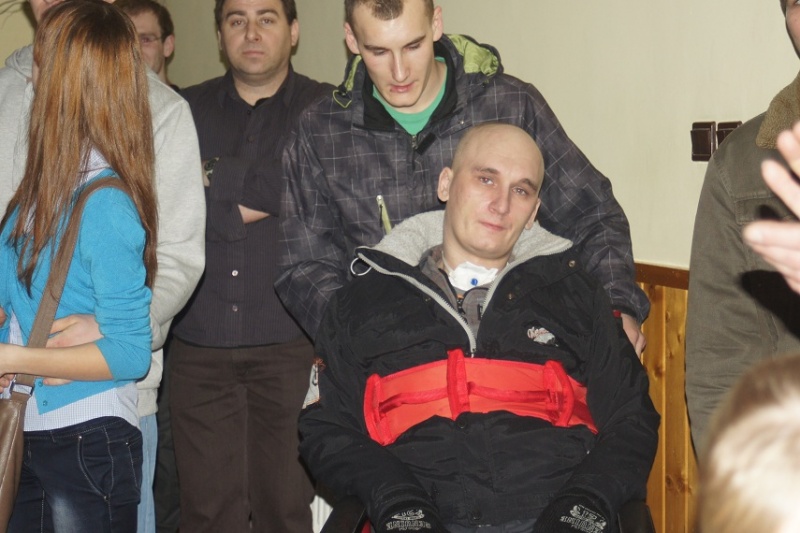 Zdjęcie w galerii na portalu naszwodzislaw.com: Zebrali pieniądze dla Tomka z Mszany wiadomości z regionu