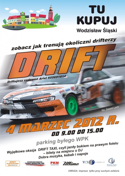 Zdjęcie w galerii na portalu naszwodzislaw.com: Drifting - ze wzgórz Nagano na ulice Wodzisławia wiadomości z regionu