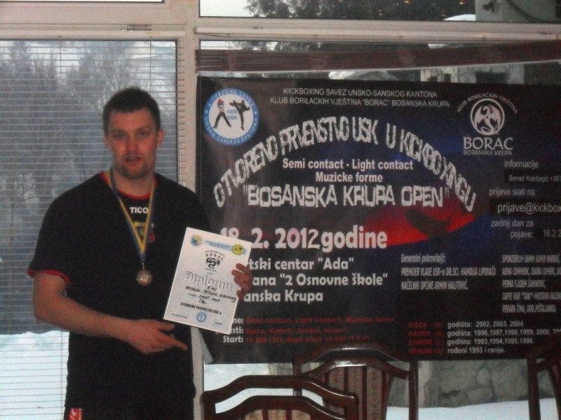 Zdjęcie w galerii na portalu naszwodzislaw.com: Witek zwycięża w Bośni i Hercegowinie wiadomości z regionu