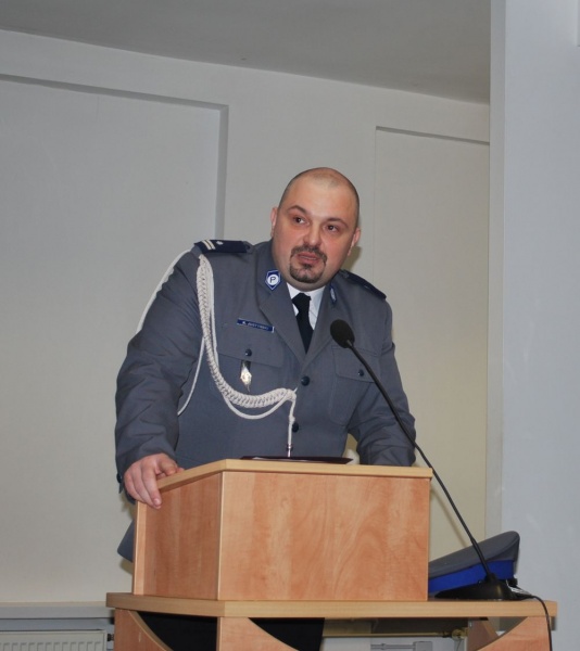 Zdjęcie w galerii na portalu naszwodzislaw.com: K. Justyński nowym komendantem wiadomości z regionu