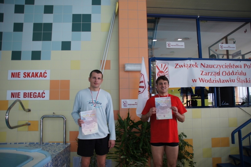 Zdjęcie w galerii na portalu naszwodzislaw.com: Mityng pływacki nauczycieli w Radlinie wiadomości z regionu