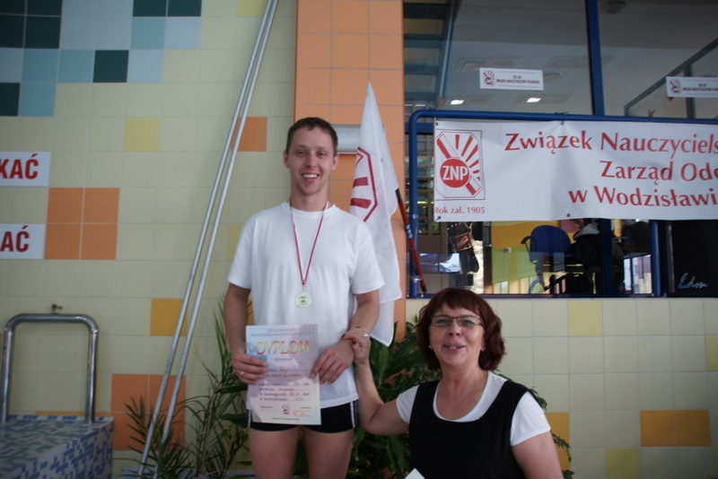 Zdjęcie w galerii na portalu naszwodzislaw.com: Mityng pływacki nauczycieli w Radlinie wiadomości z regionu