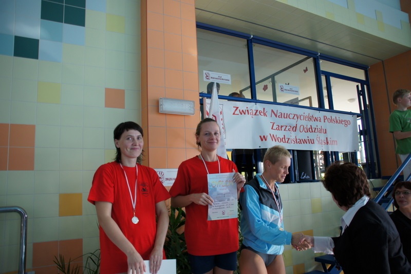 Zdjęcie w galerii na portalu naszwodzislaw.com: Mityng pływacki nauczycieli w Radlinie wiadomości z regionu