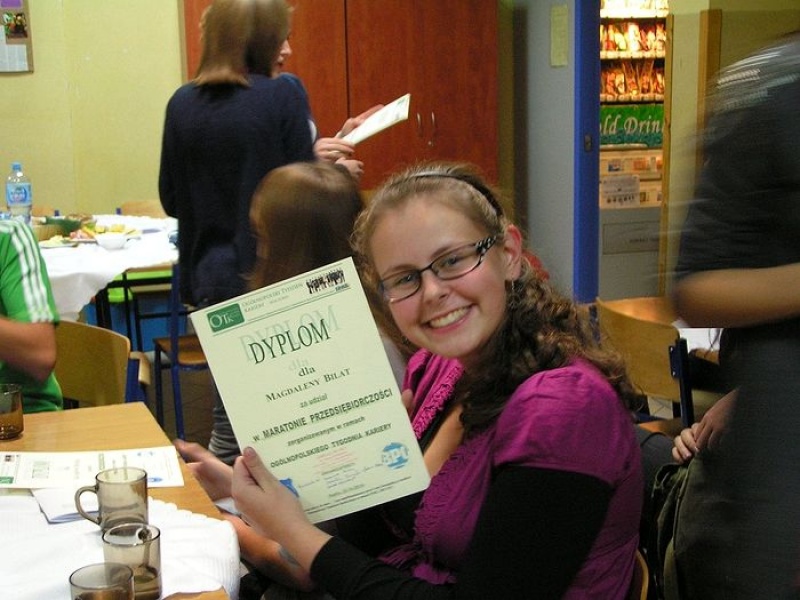 Zdjęcie w galerii na portalu naszwodzislaw.com: Tydzień kariery zakończył się maratonem wiadomości z regionu