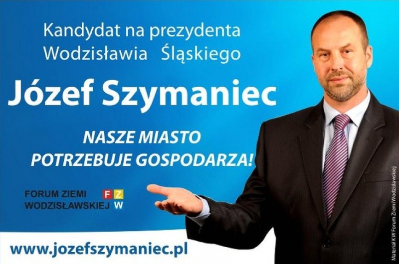 Zdjęcie w galerii na portalu naszwodzislaw.com: Szymaniec chce być gospodarzem wiadomości z regionu