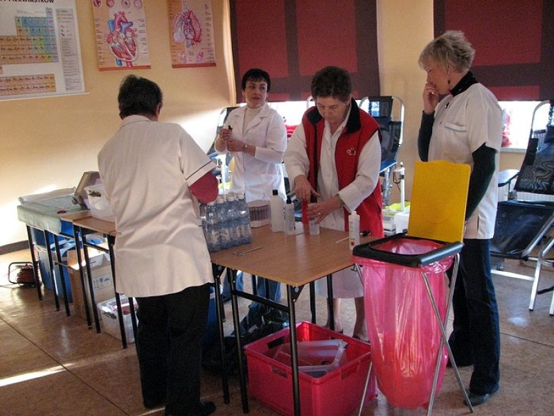 Zdjęcie w galerii na portalu naszwodzislaw.com: 51 osób oddało 22,95 litrów krwi wiadomości z regionu