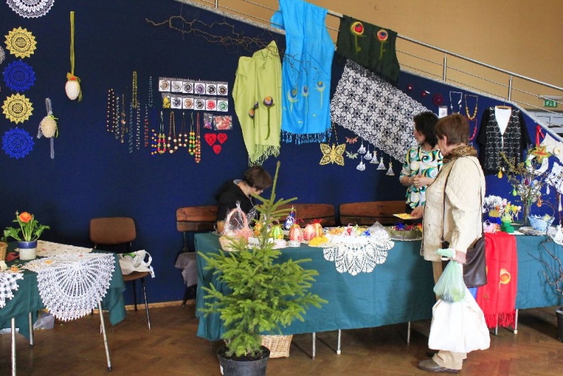 Zdjęcie w galerii na portalu naszwodzislaw.com: Kiermasz wielkanocny w Pszowie wiadomości z regionu