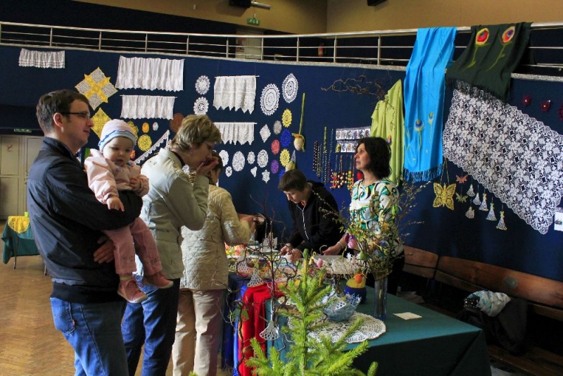 Zdjęcie w galerii na portalu naszwodzislaw.com: Kiermasz wielkanocny w Pszowie wiadomości z regionu