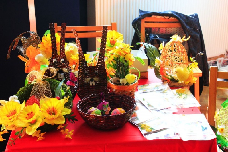 Zdjęcie w galerii na portalu naszwodzislaw.com: Kiermasz wielkanocny w Pszowie wiadomości z regionu