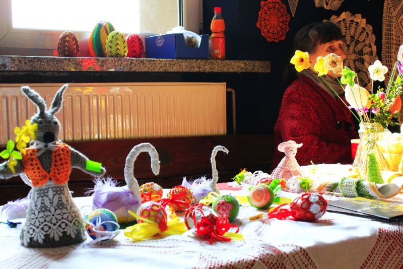 Zdjęcie w galerii na portalu naszwodzislaw.com: Kiermasz wielkanocny w Pszowie wiadomości z regionu