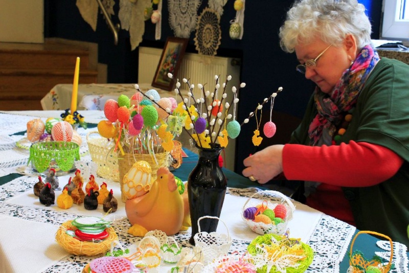 Zdjęcie w galerii na portalu naszwodzislaw.com: Kiermasz wielkanocny w Pszowie wiadomości z regionu